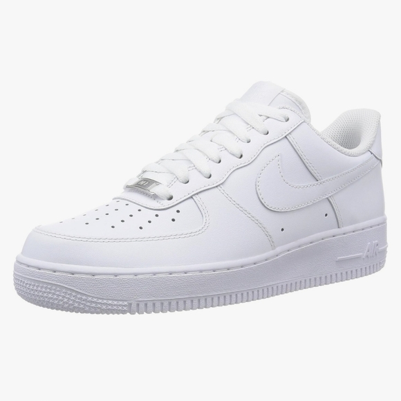 Unused WOMENS NIKE WHITE AIR FORCES 8 1/2 - Picture 2 of 2